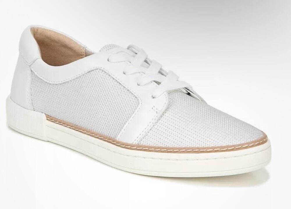 NATURALIZER Womens Wide White N5 Contour Jane 2 Comfort Sneakers Shoes Sz 7.5W